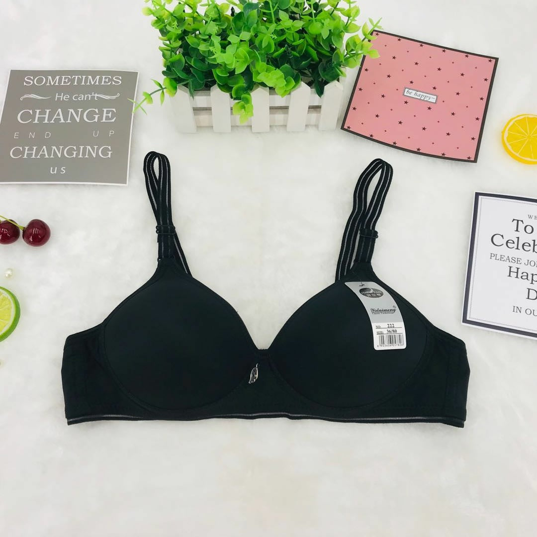 Concentrated Cup Boneless Soft Underwear Double Bras