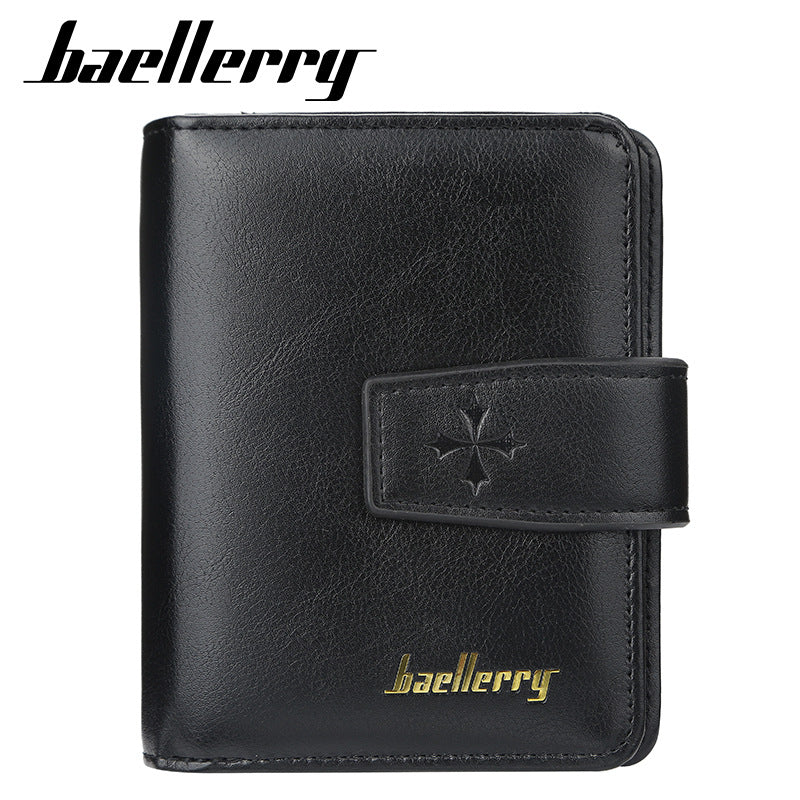 Men's Short Green Multi Slots High Sense Men's Wallet
