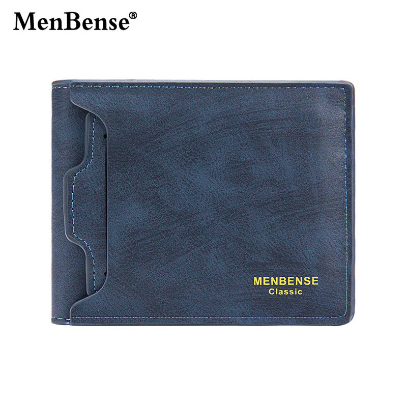 Men's Short Chic Large Capacity Multiple Slots Men's Wallets