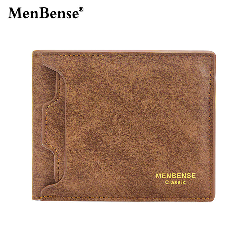 Men's Short Chic Large Capacity Multiple Slots Men's Wallets