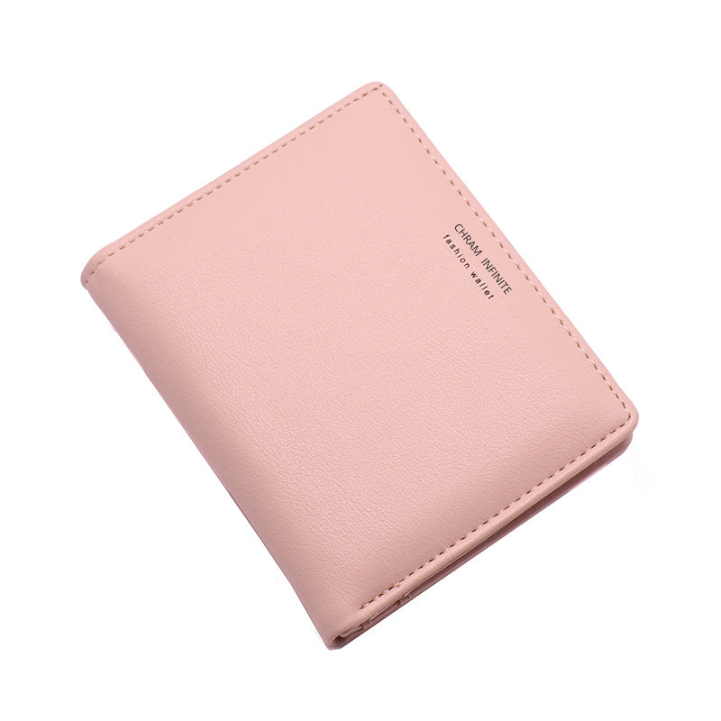 Women's Korean Short Multi Slots Letter Ladies Wallet