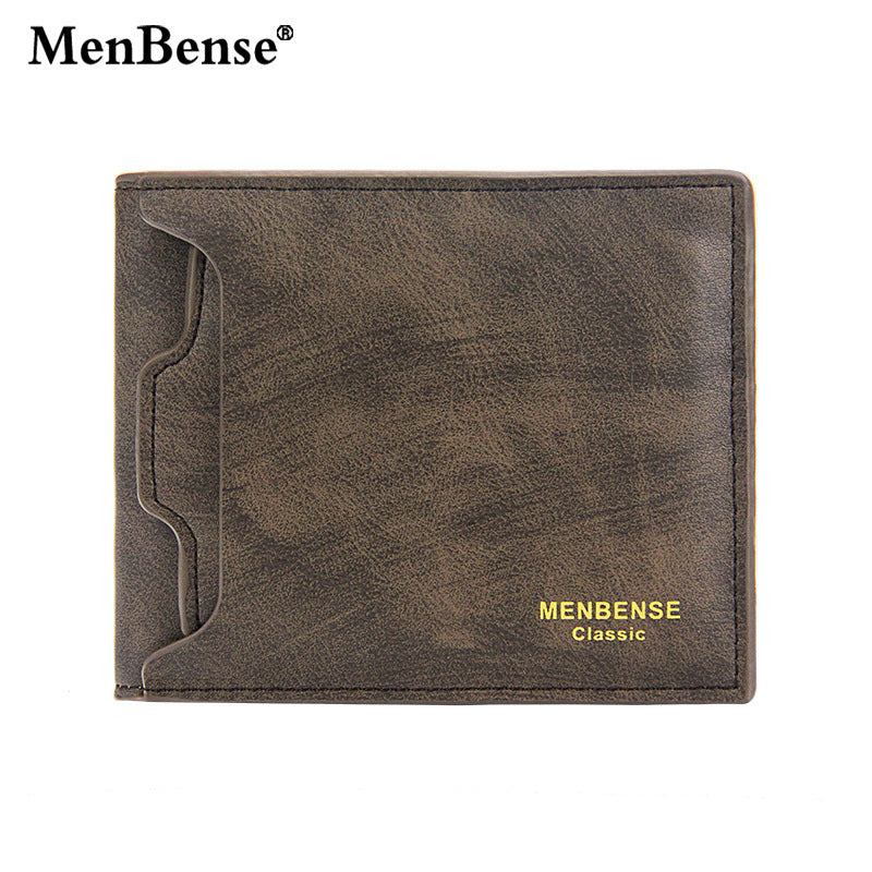 Men's Short Chic Large Capacity Multiple Slots Men's Wallets