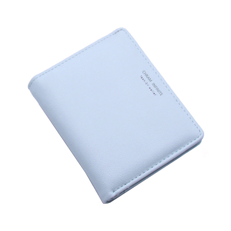 Women's Korean Short Multi Slots Letter Ladies Wallet