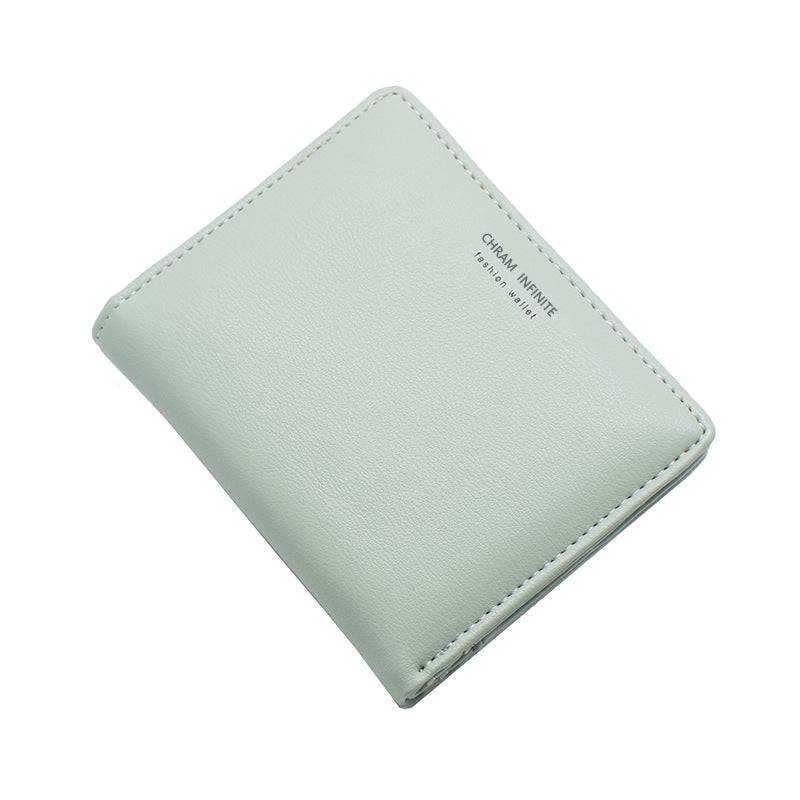 Women's Korean Short Multi Slots Letter Ladies Wallet