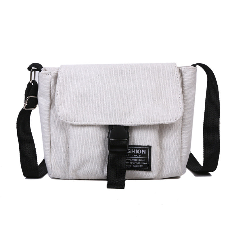 Women's Canvas Korean Style Tooling Fashion Shoulder Bags