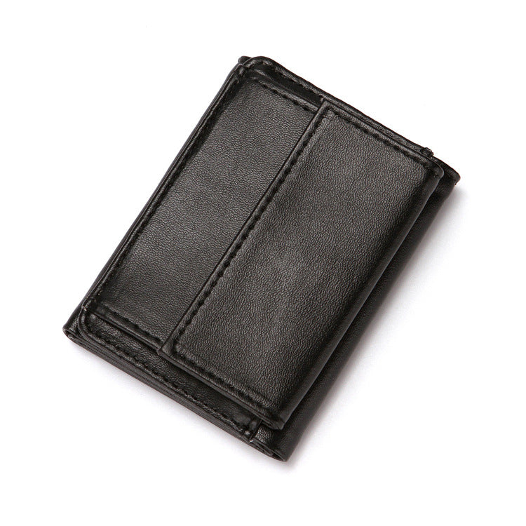 Men's Leather Short Korean Style Change Business Men's Wallets