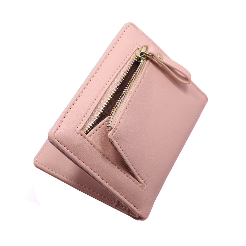 Women's Korean Short Multi Slots Letter Ladies Wallet