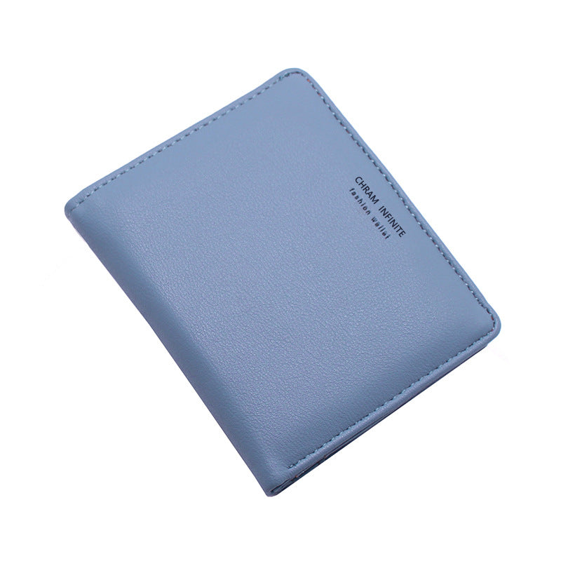 Women's Korean Short Multi Slots Letter Ladies Wallet