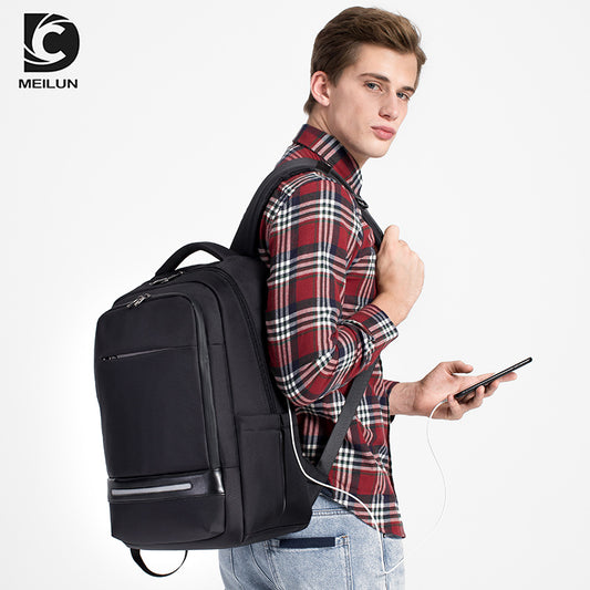 Men's Simple Oxford Cloth Computer Gift Business Backpacks