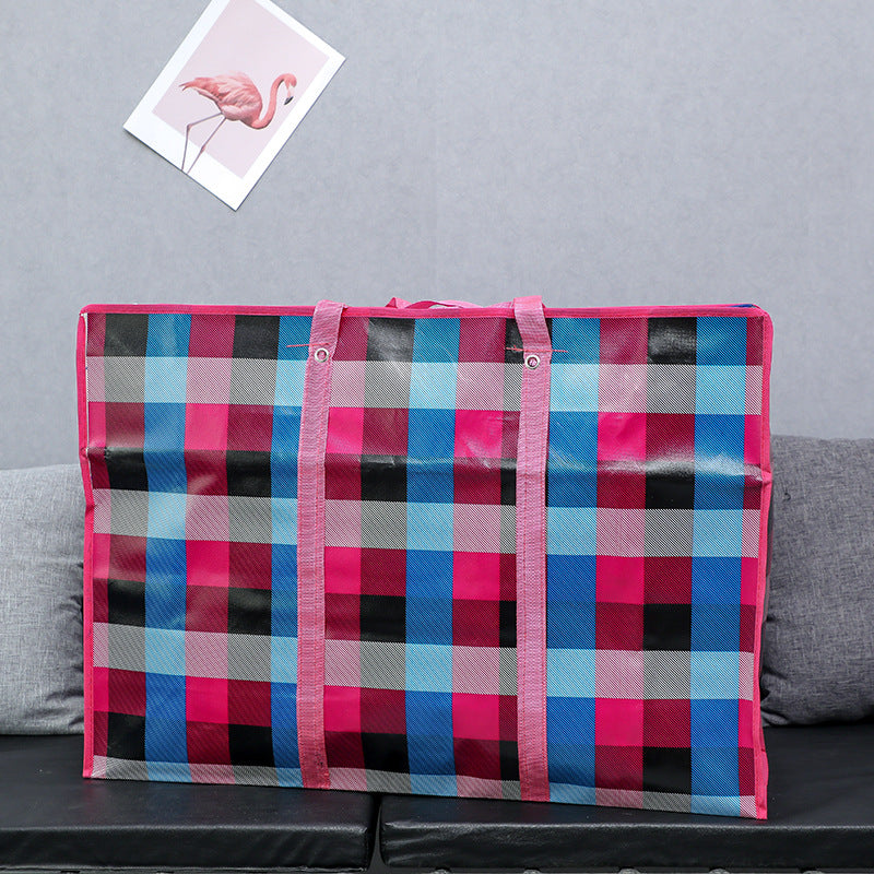 Thickened Waterproof Film Fabric Buggy Printed Travel Bags
