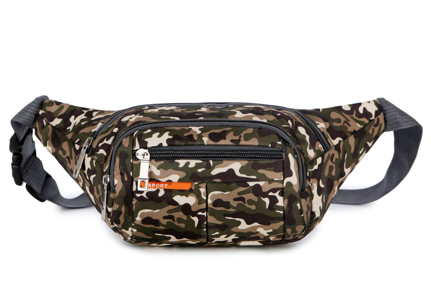 Women's & Men's & Mobile Waterproof Spring Nylon Printed Men's Waist Packs