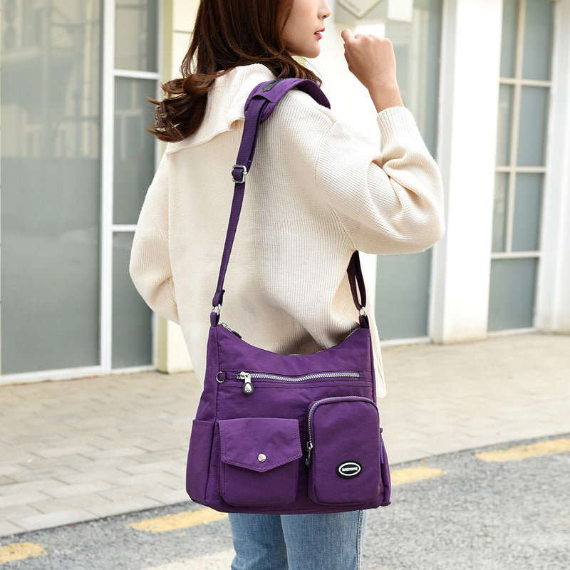 Glamorous Women's Nylon Cloth Fashion Waterproof Travel Bags