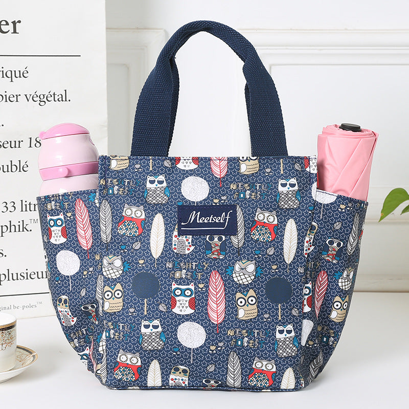 Canvas Large Lunch Box Mummy Capacity Handbags