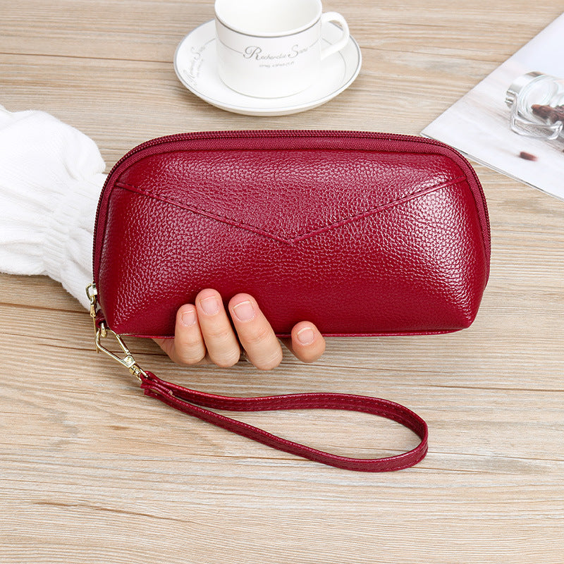 Women's Fashion Long Clutch Large Capacity Shell Handbags