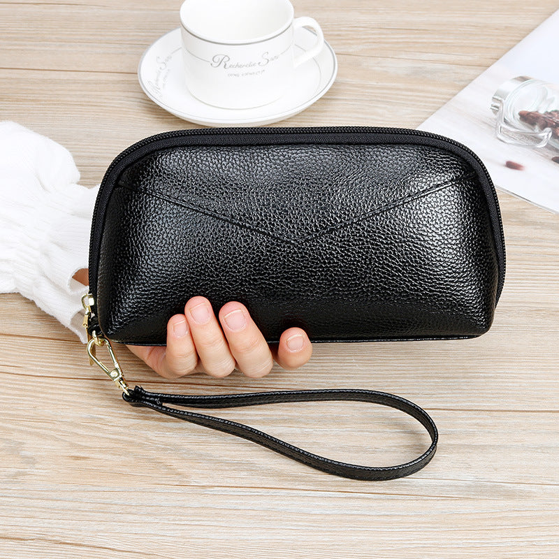 Women's Fashion Long Clutch Large Capacity Shell Handbags