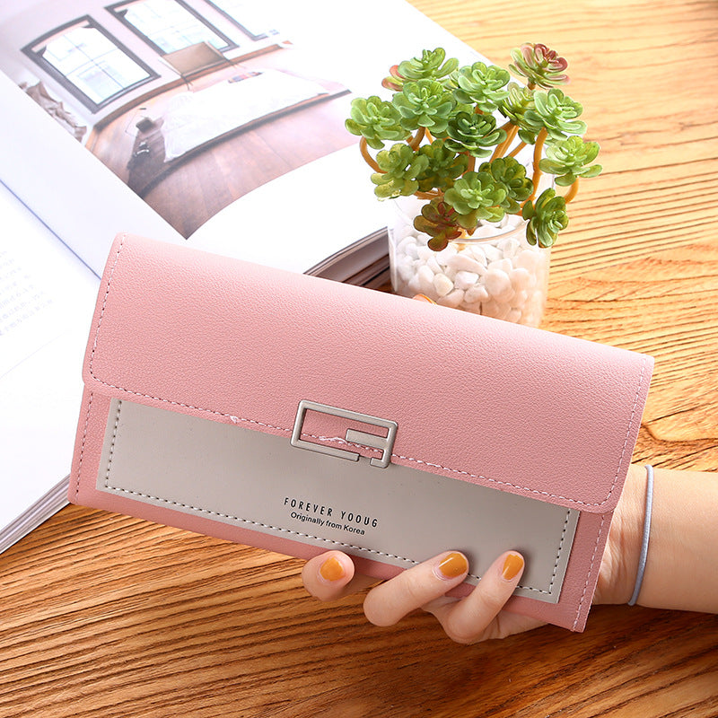 Women's Beautiful Durable Korean Clutch Long Ladies Wallets