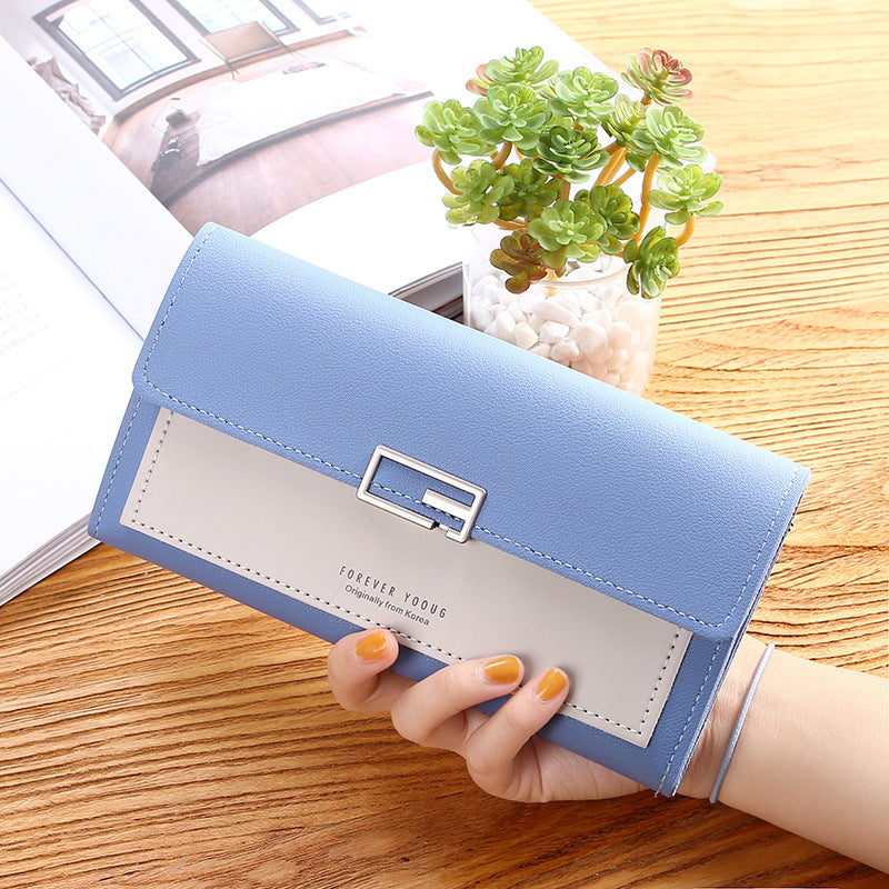 Women's Beautiful Durable Korean Clutch Long Ladies Wallets