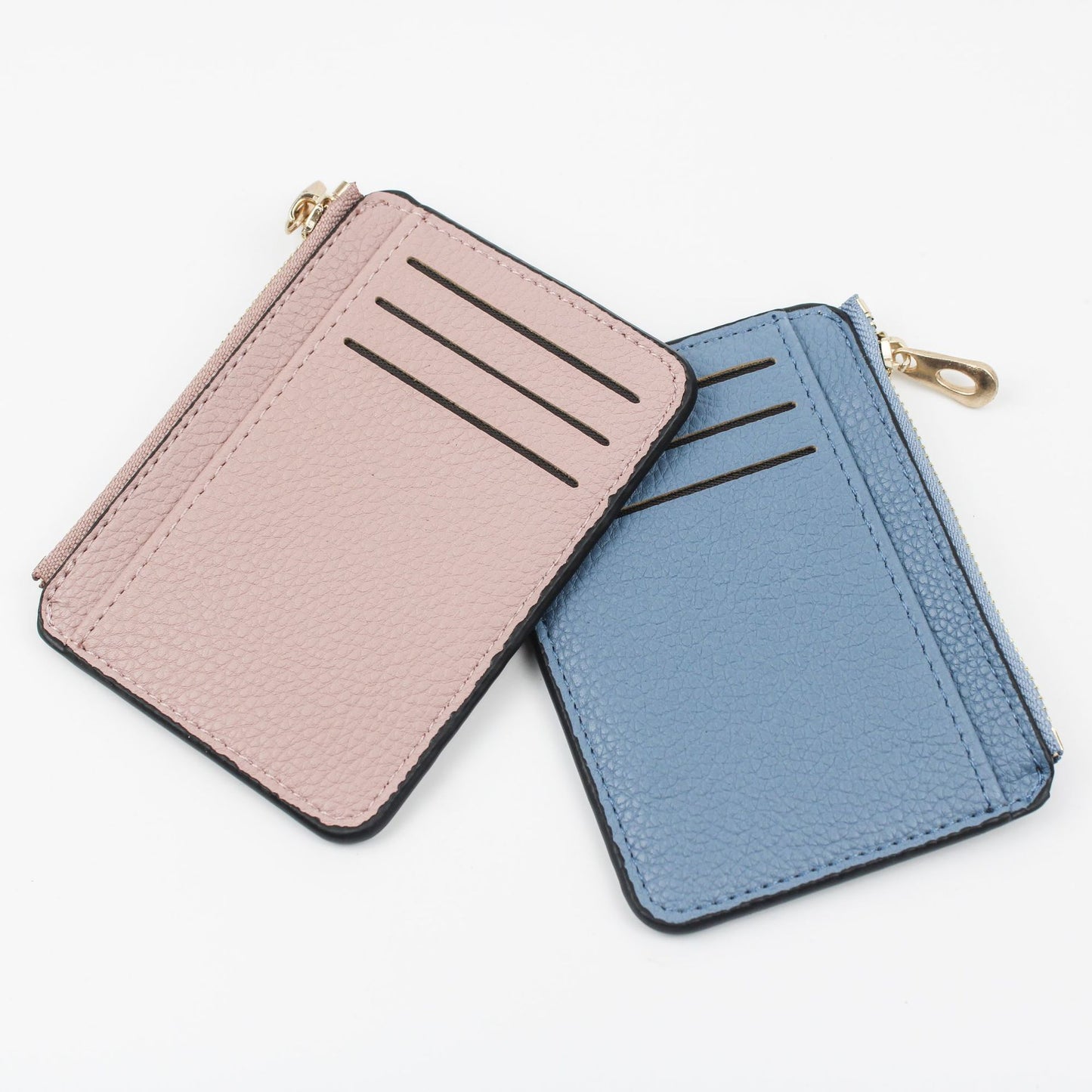Fashion Creative Zipper Large Capacity Simple Card Holder