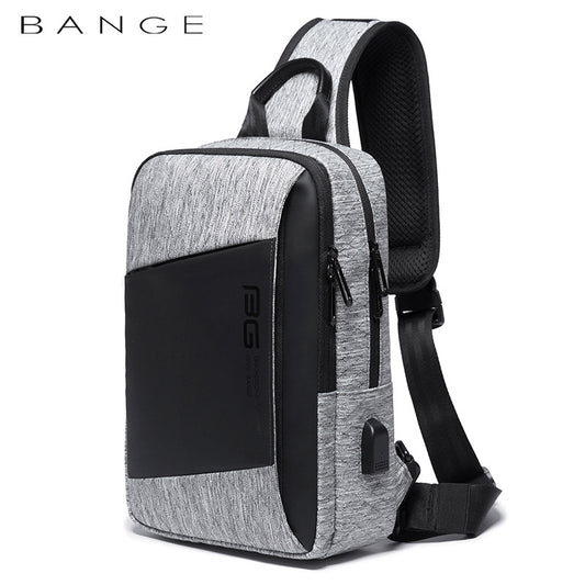 Men's Bange Fashion Technology Leisure Business Men's Chest Bags