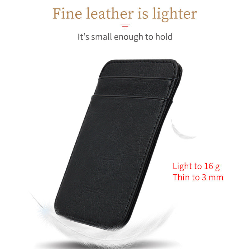 Vertical Mini Lightweight Business Multiple Slots Driving License Bags