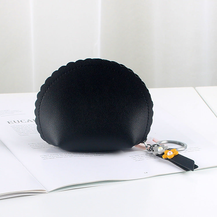 Women's Clutch Fan Simple One-piece Zipper Purses