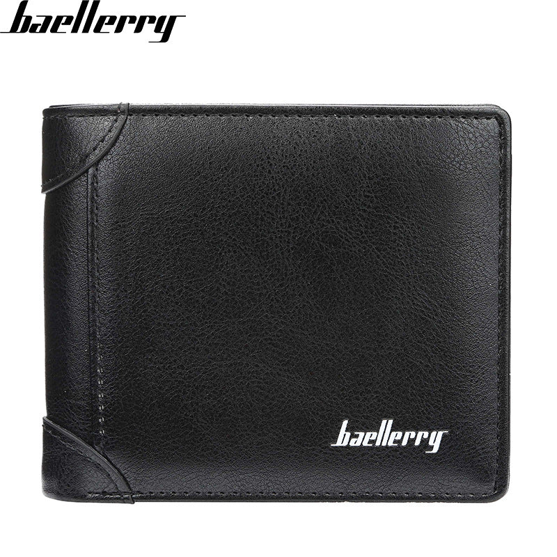 Men's Short Korean Version Multiple Slots Driving License Green Horizontal Vertical Men's Wallet