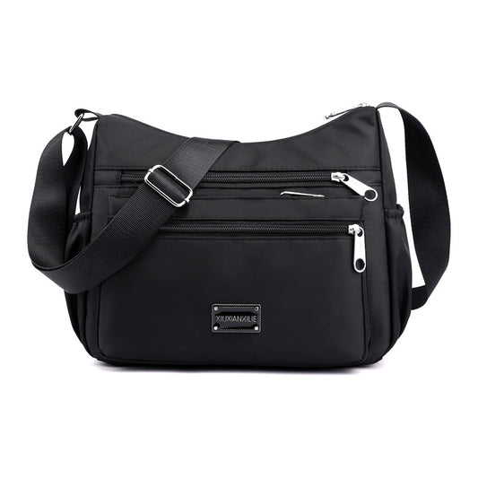 Women's Waterproof Nylon Cloth Mother Business Collect Crossbody Bags