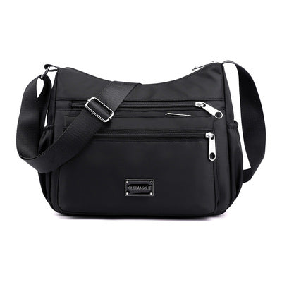 Women's Waterproof Nylon Cloth Mother Business Collect Crossbody Bags
