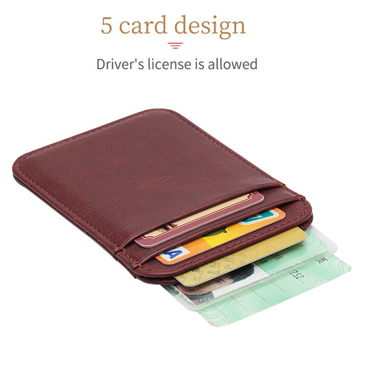 Vertical Mini Lightweight Business Multiple Slots Driving License Bags