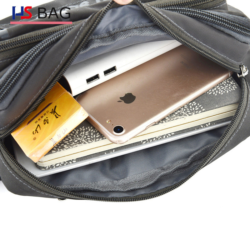 Women's & Men's & Multifunctional Leisure Waterproof Oxford Cloth Men's Waist Packs