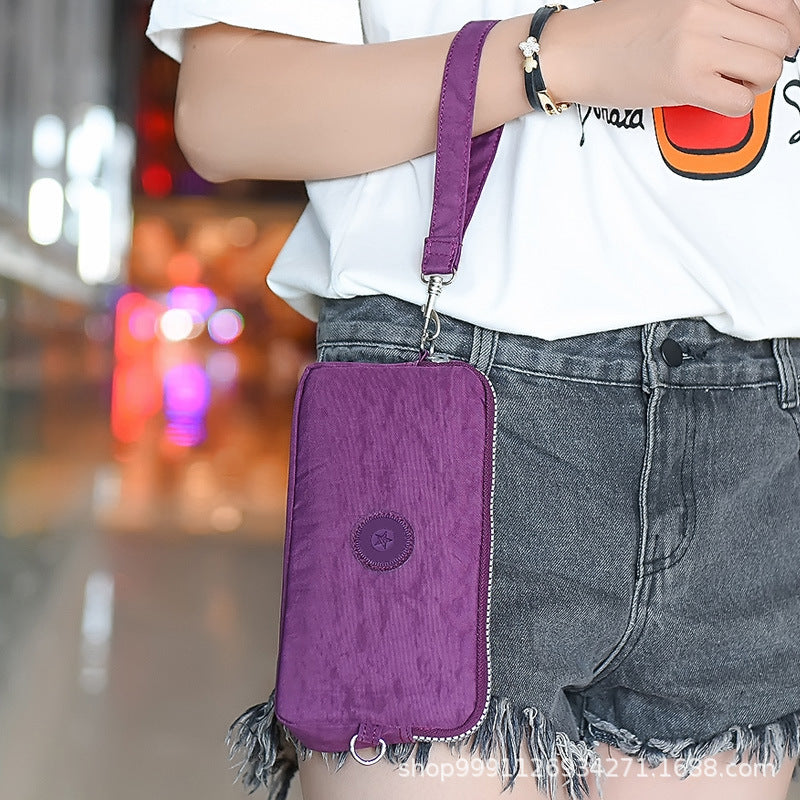 Women's Recruit Monkey Mini Canvas Accessory Kit Purses