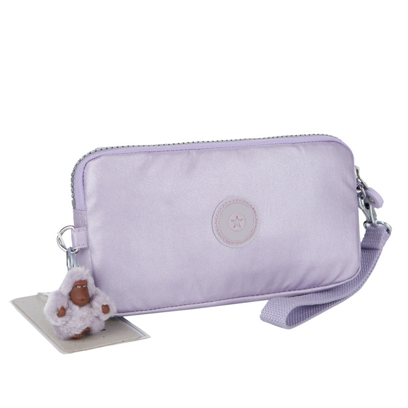 Women's Monkey Mini Cloth Accessory Kit Purses