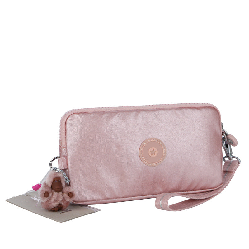 Women's Monkey Mini Cloth Accessory Kit Purses