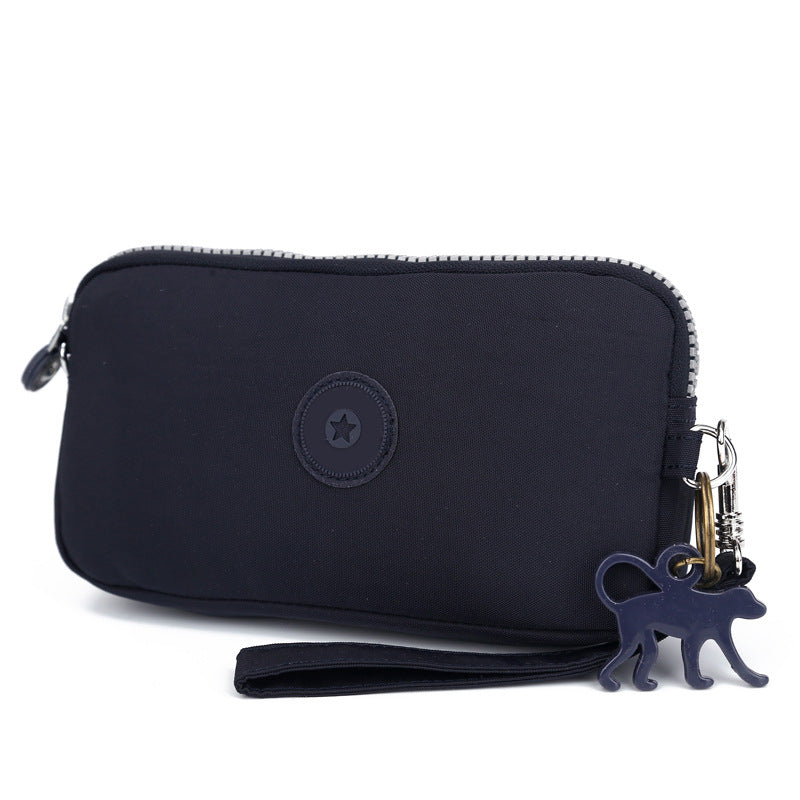 Women's Recruit Monkey Mini Canvas Accessory Kit Purses