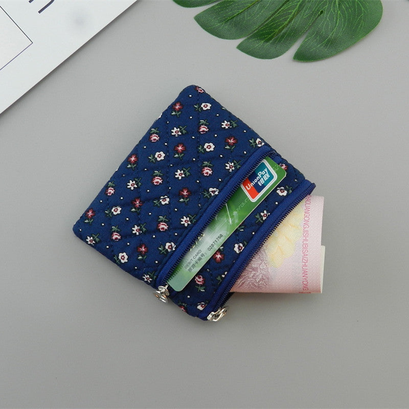 Women's Fabric Hand-held Cloth Mini Cotton Linen Coin Purses