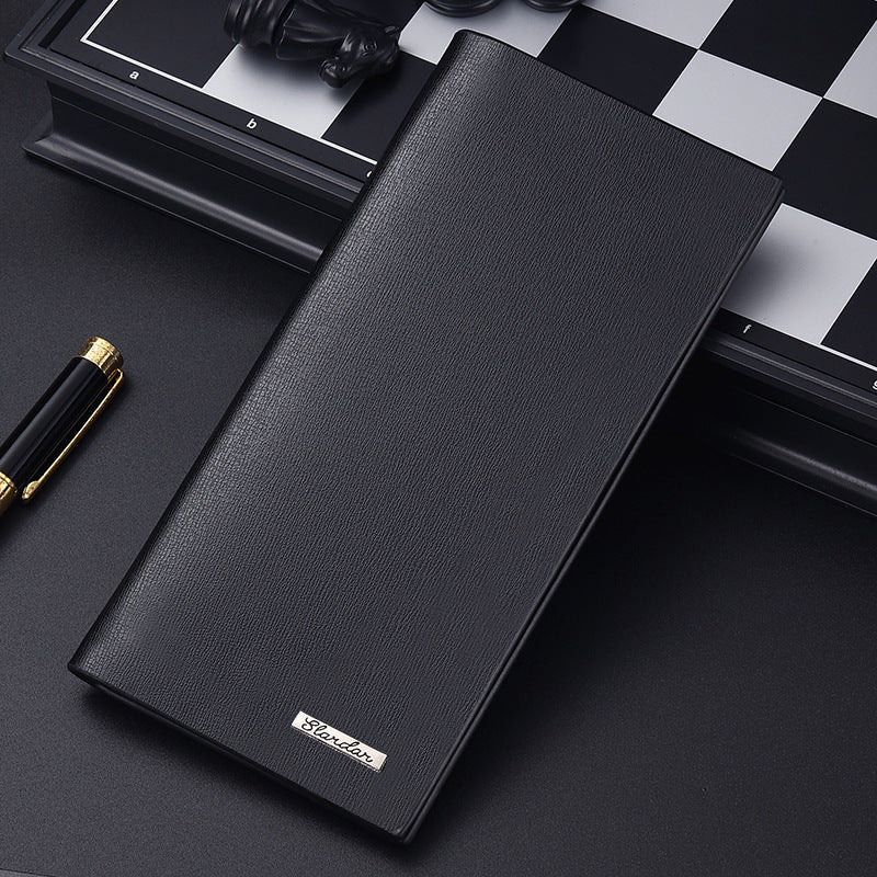 Men's Fashion Korean Long Green Personalized Simple Men's Wallets