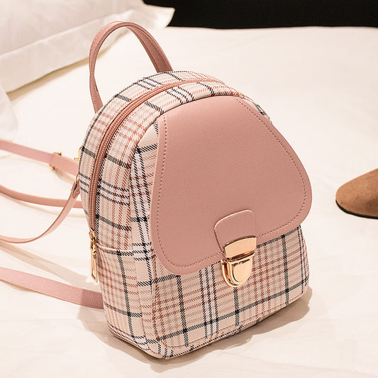 Korean Style Fashion Portable Contrast Color Backpacks