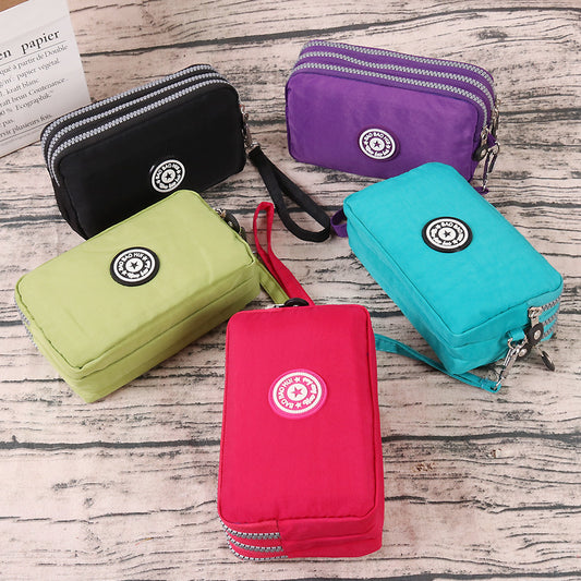 Casual Women's Long Clutch Korean Fabric Ladies Wallets