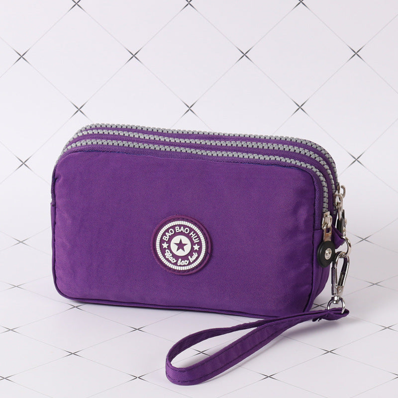 Casual Women's Long Clutch Korean Fabric Ladies Wallets