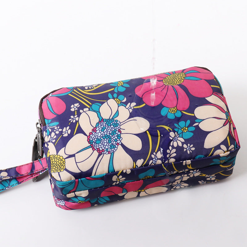 Women's Long Mobile Clutch Fabric Hand Coin Purses