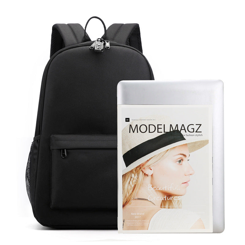 Popular Convenient Charging Two-piece Pencil Computer Backpacks