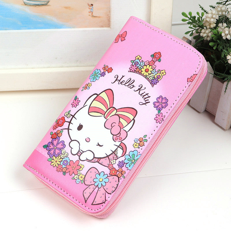 Women's Classic Innovative Cartoon Storage Zipper Coin Purses
