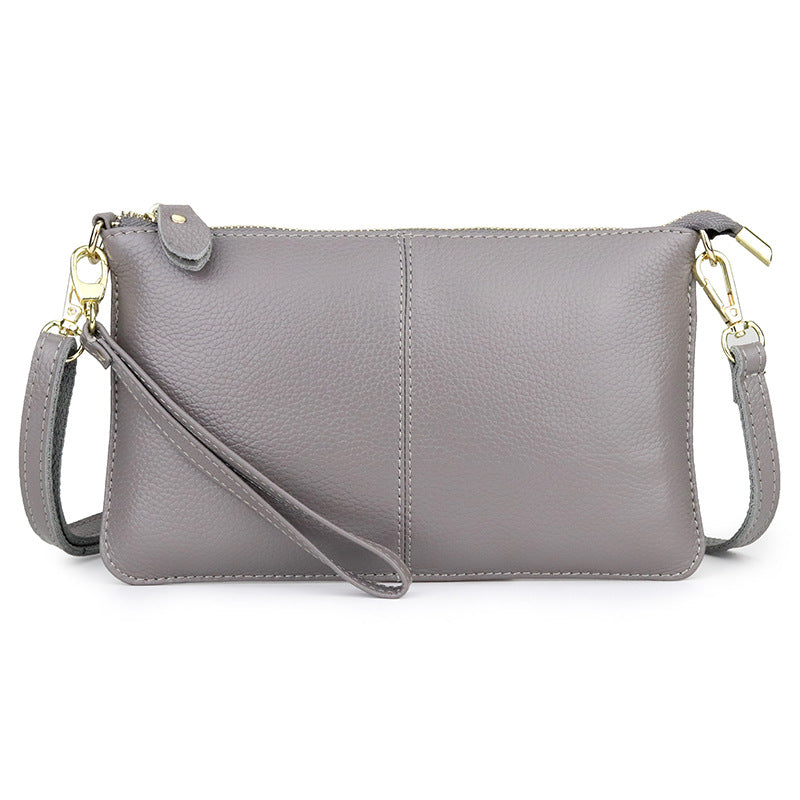 Women's Cowhide Fashion Clutch Soft Leather Shoulder Bags