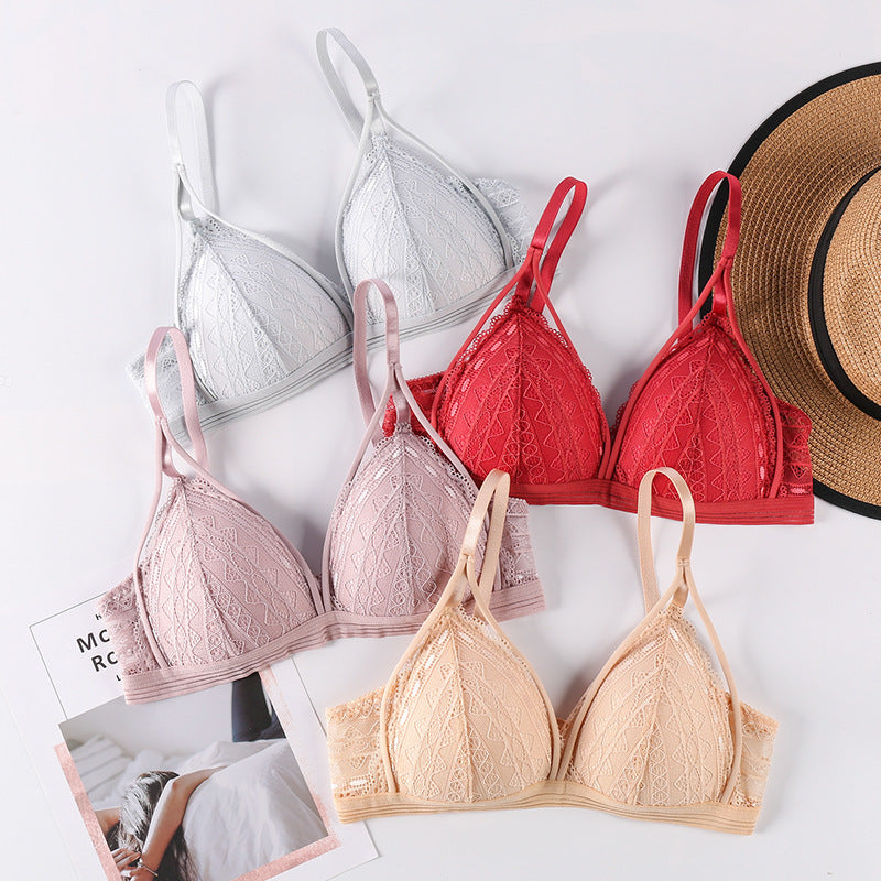 Underwear Ladies Big Chest Show Sexy Triangle Cup Tanks Camis