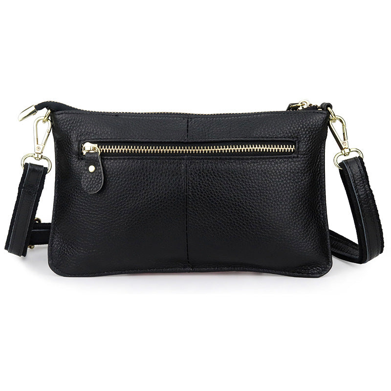 Women's Cowhide Fashion Clutch Soft Leather Shoulder Bags