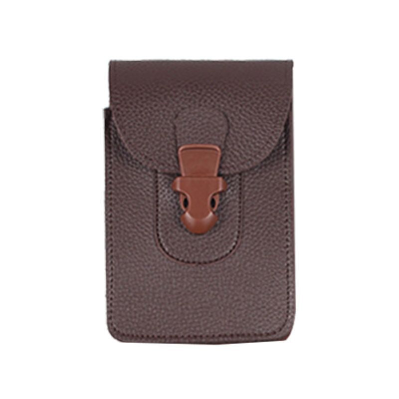 Men's Double Layer Multifunctional Mobile Waterproof Mini Men's Waist Packs