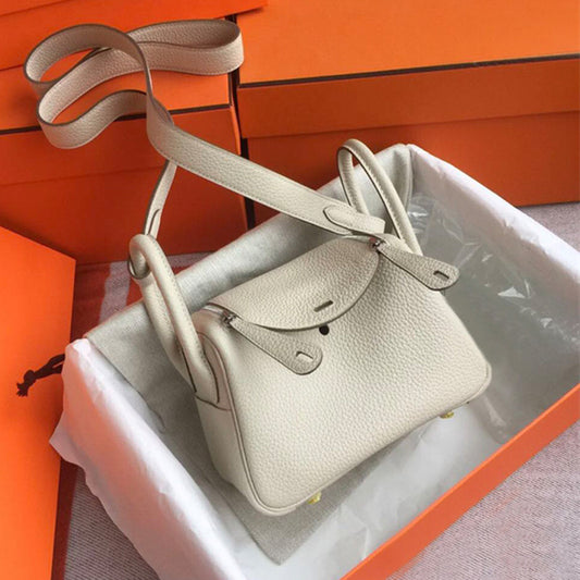 Women's Mini Doctor Cow Leather Portable Medical Handbags