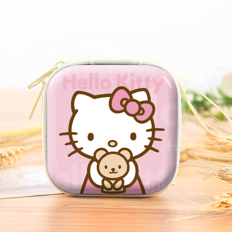 Slouchy Astronaut Tinplate Zipper Portable Storage Coin Purses