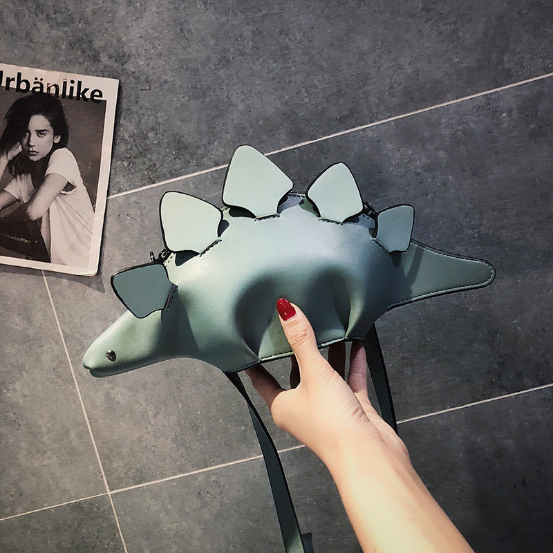 Female Eccentric Personality Mobile Cartoon Dinosaur Bags