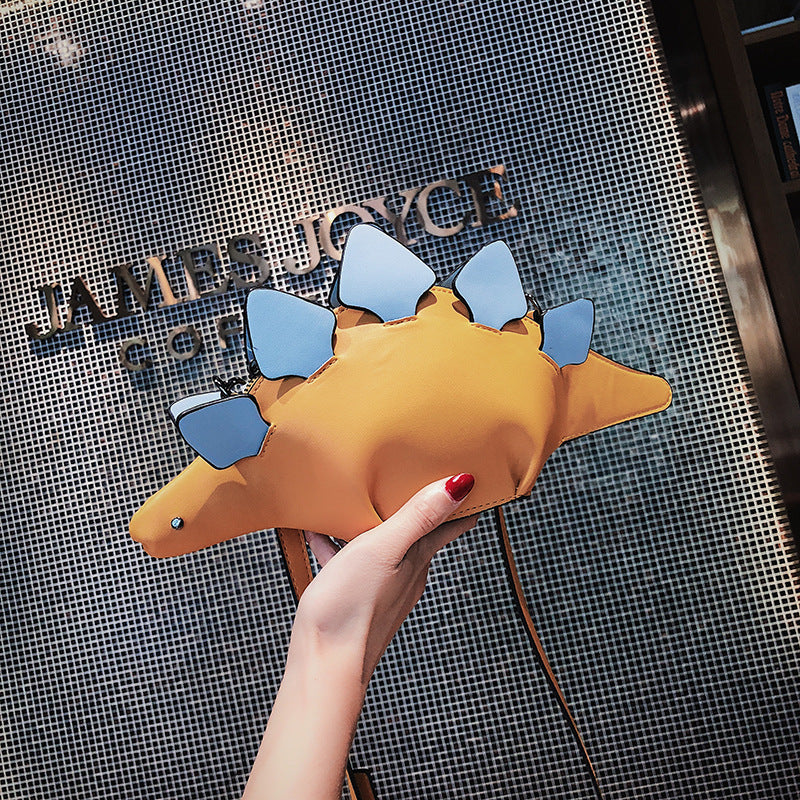 Female Eccentric Personality Mobile Cartoon Dinosaur Bags